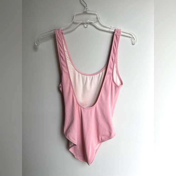 Solid & Striped Anne Marie Scoop Light Pink Womens One Piece Medium - Picture 2 of 3